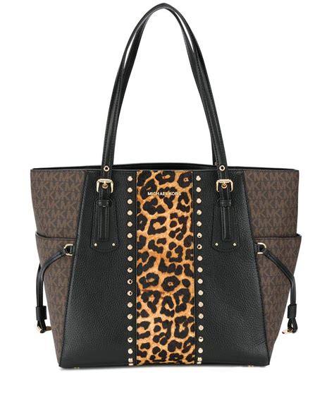 michael kors abbey natural md leopard print|leopard print michael kors .